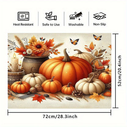 20.47x28.35 Autumn Inspire Pumpkin Insulation Pads