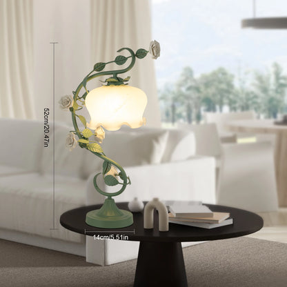 Modern Flower, Rose Petal Table Lamp