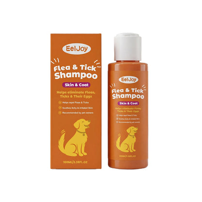 Gentle Anti Flea Tick Dog, Cat Grooming Shampoo