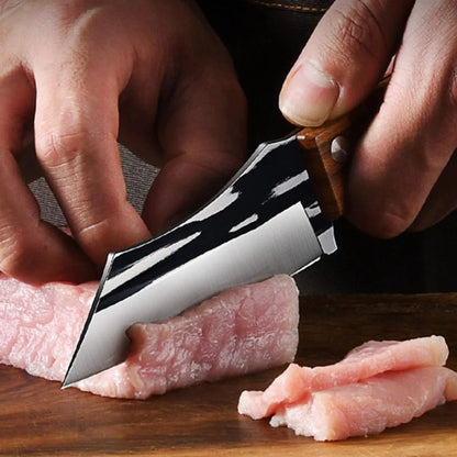 5pc Set of Forged Sharp Blade Boning, Slicing, Cutting Knives