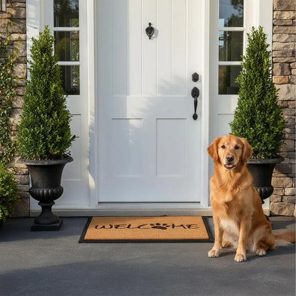 24"x36" Non-slip Welcome Paw Doormat