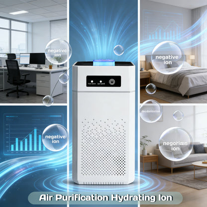 HEPA Air Purifier, 20dB Low Noise, USB Powered 360°