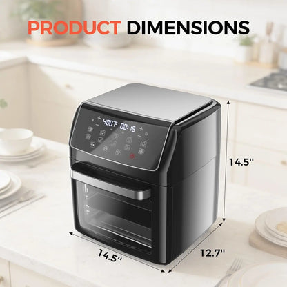 12.6Qt Air Fryer, Family Size Countertop Oven,