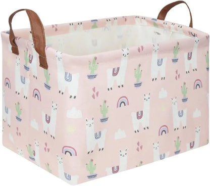 Ocean Animals Waterproof Kids foldable Laundry Basket, Multi-Colors