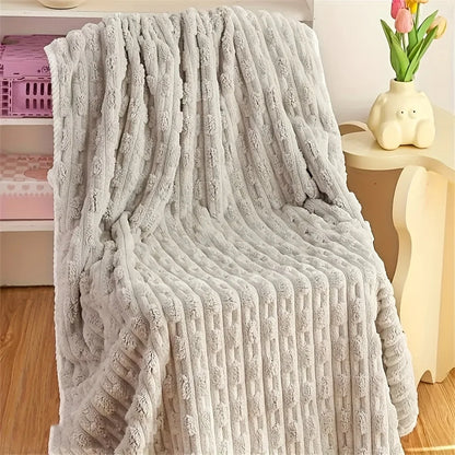 Coral Velvet Bath Towel, Thickened, Enlarged, Soft, Quick-Drying
