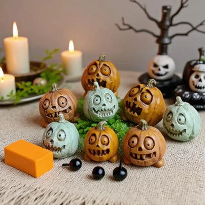 12pc Halloween/Thanksgiving Small Pumpkins Plant Decorations