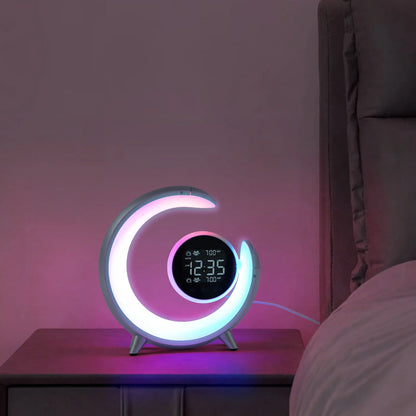 Intelligent Table Lamp Bedside Night Light 360° Immersive Sound