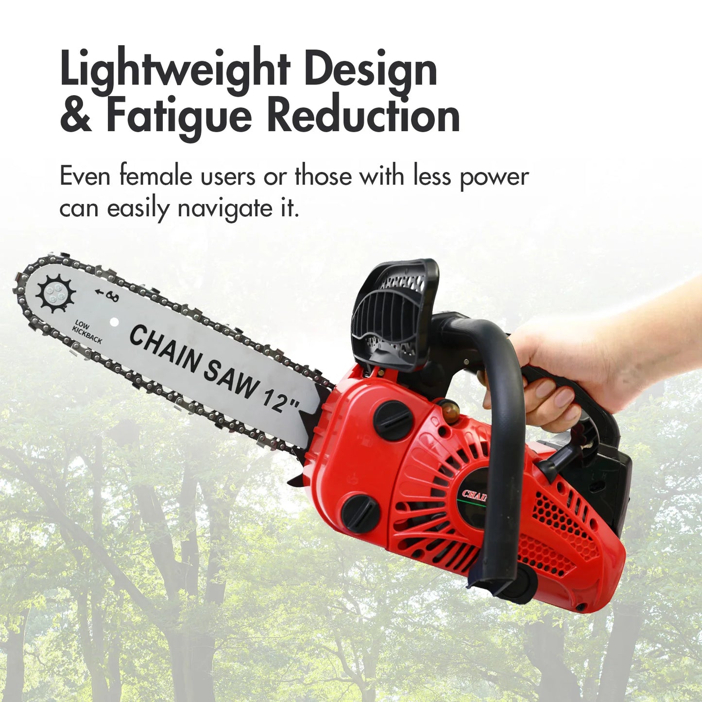 12 Inch Gasoline Lightweight Chainsaw
