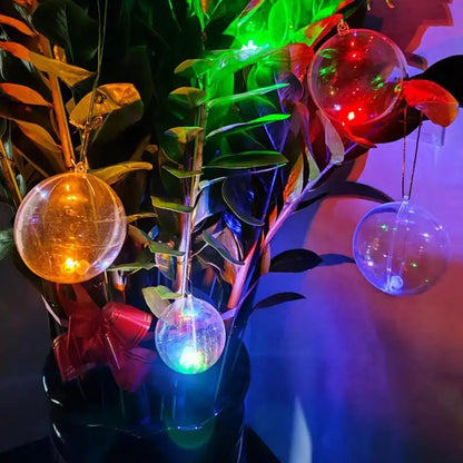 HUGE Light Up Christmas Ornaments Balls