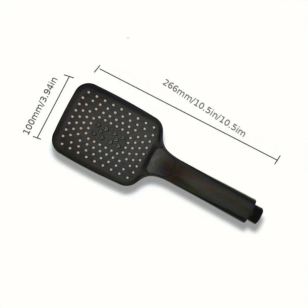 Large High-Quality Water Saving Shower Head, Adjustable 3 Modes