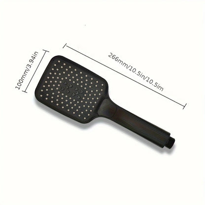 Large High-Quality Water Saving Shower Head, Adjustable 3 Modes
