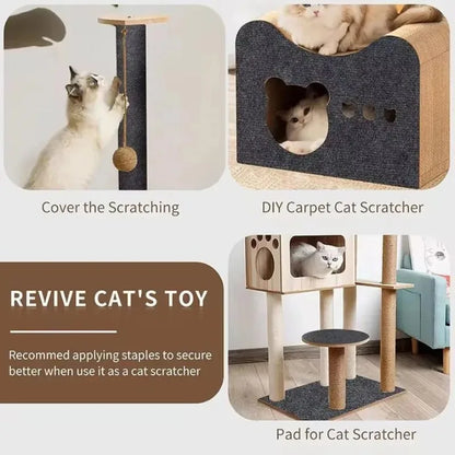 Anti Cat Scratch Mat Self-Adhesive Carpet