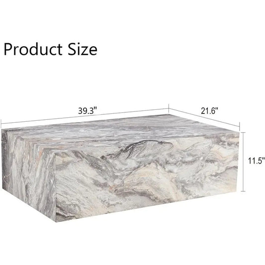 Modern Faux Marble Living Room
