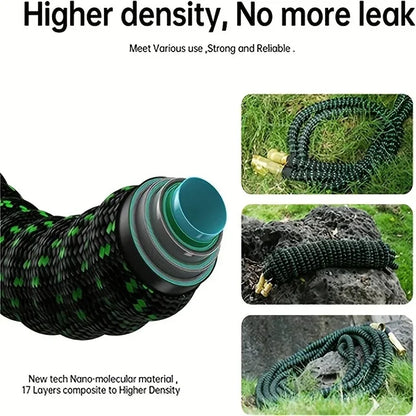 50FT/75FT/100FT Expandable Water Hose, Multifunctional Spray Nozzle