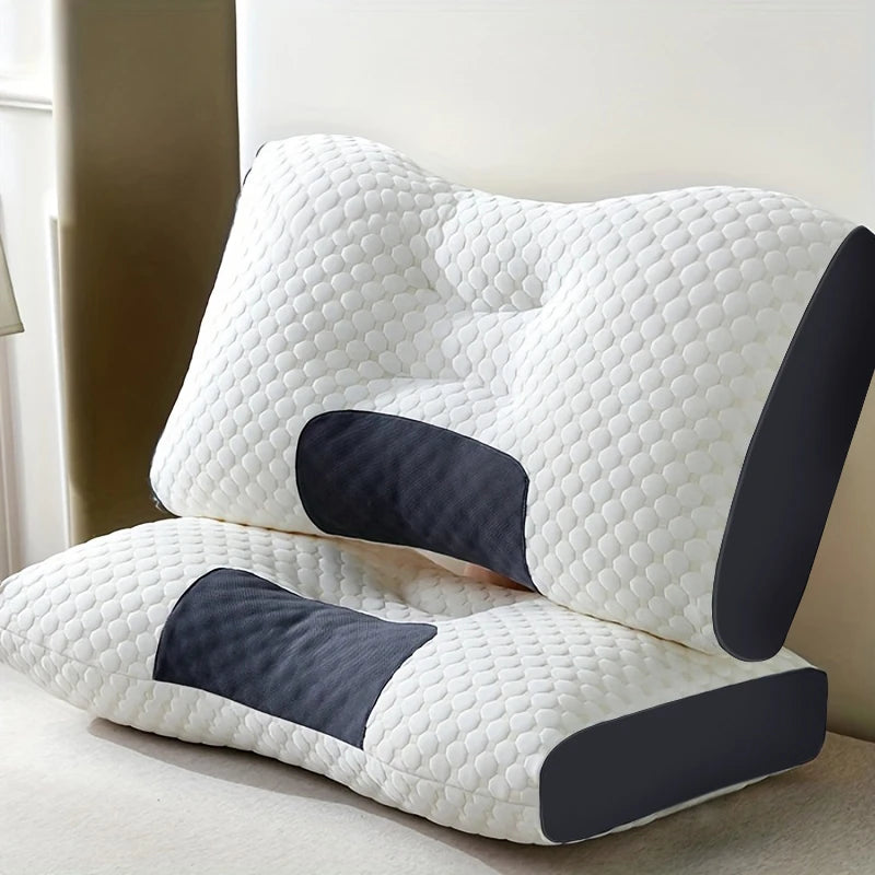 (2) High Quality Neck Massage Pillows, Ergonomic Orthopedic Support