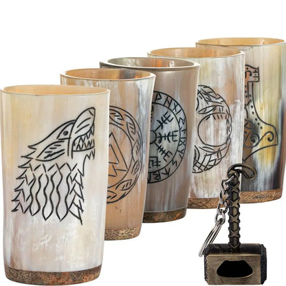 Viking Mug Set with Bottle Opener