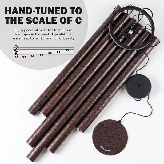 Bronze 48'' Deep Tone Wind Chimes