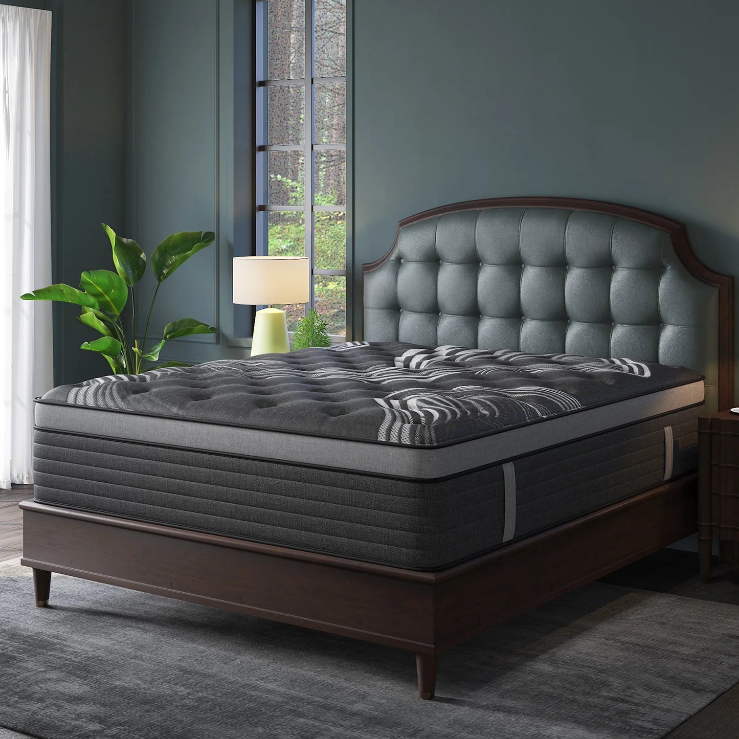 12", 14" Gel Pocket Spring Mattress In a Box, 4 Sizes