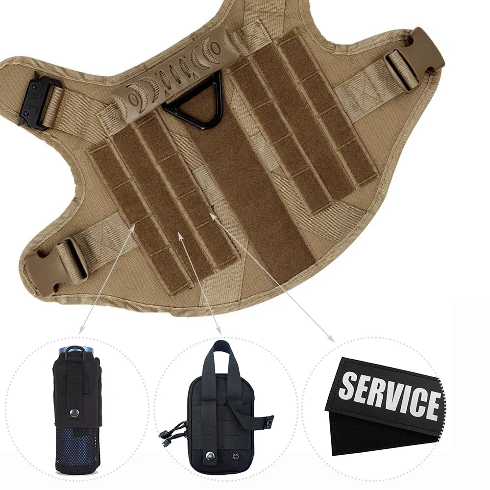 Various Size Dog Harness and Leash Set, Training Walking Vest