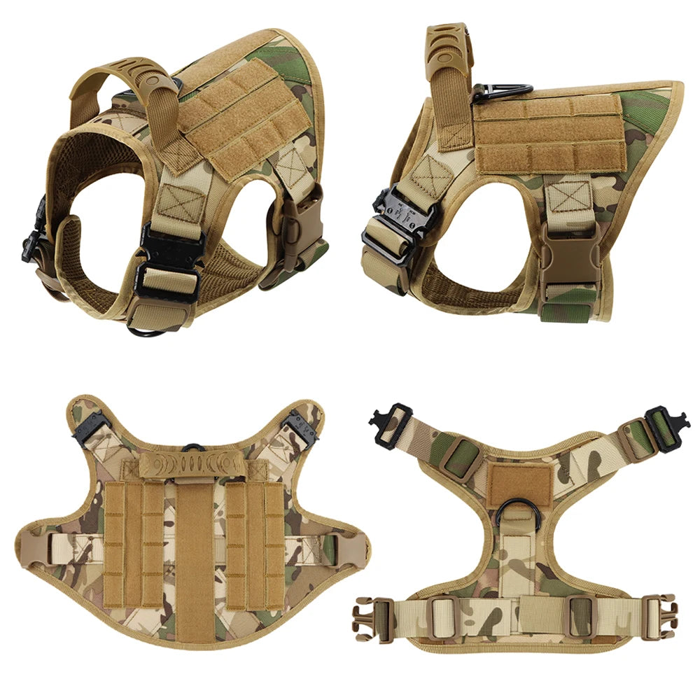 Training Vests, Tactical Dogs Harnesses w/Accessories