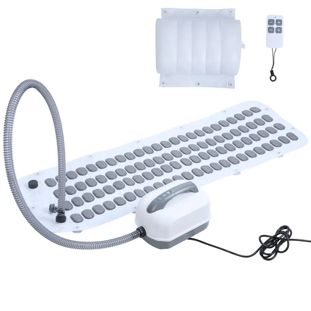 Full Body Bubbling Bathmat with Pillow, Adjustable