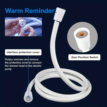 Portable USB Rechargeable Shower Head, Multi-Purpose Watering System,