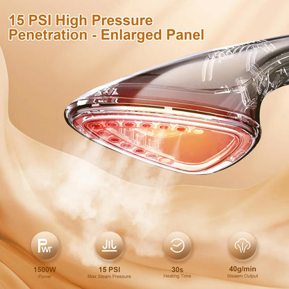 1500W Professional Full-Size Garment Steamer