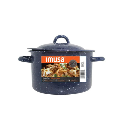 Stylish 6qt Heavy Duty Enamel Stock Pot