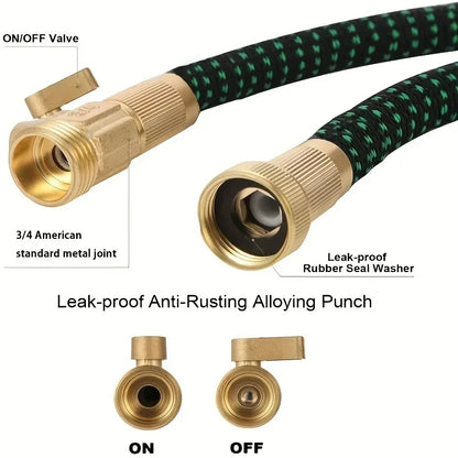 50FT/75FT/100FT Expandable Water Hose, Multifunctional Spray Nozzle