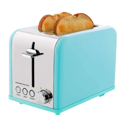 Compact Toaster with 6hade Browning Selector