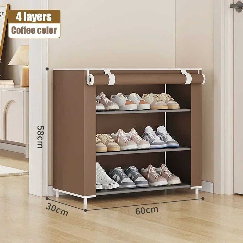 Multi-layer Dustproof Shoe Cabinet, Organizer