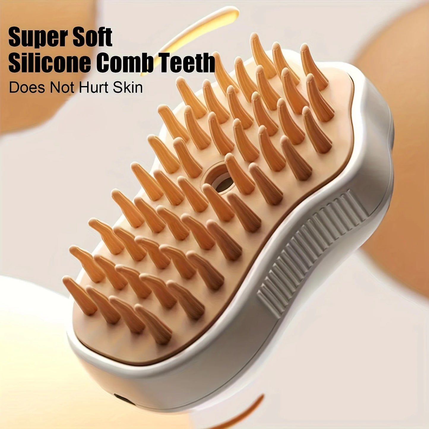 1pc Pet Spray Massage Comb, No Bath Brush