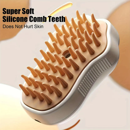1pc Pet Spray Massage Comb, No Bath Brush