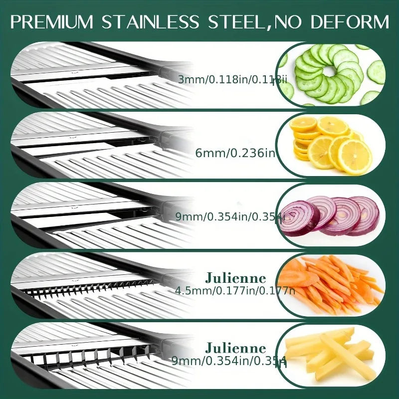 Kitchen Vegetable Cutter Perfect for Onions, Chips,