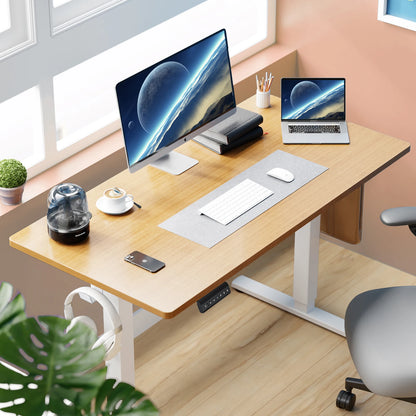 Sit, Standup Adjustable 40"x24" Computer Desk Workstation