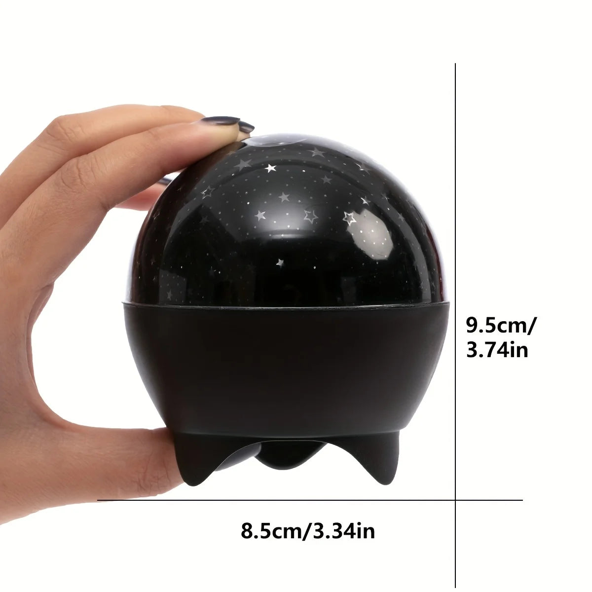 LED Night Light Starry Sky Galaxy Moon Projector Light Auto Color Changing USB