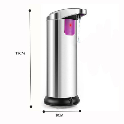 Stainless Steel Adjustable Automatic Soap Dispenser w/Motion Sensor