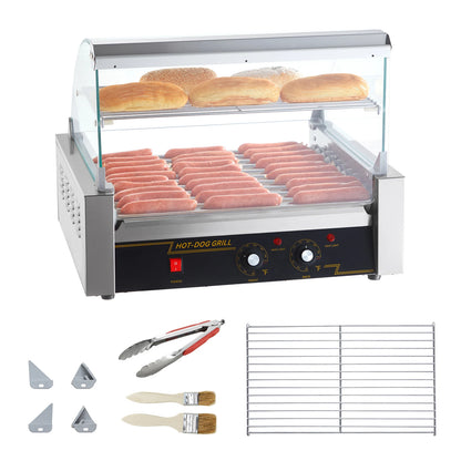 Hot Dog Roller, Electric Sausage Maker, Barbecue Grill Machine
