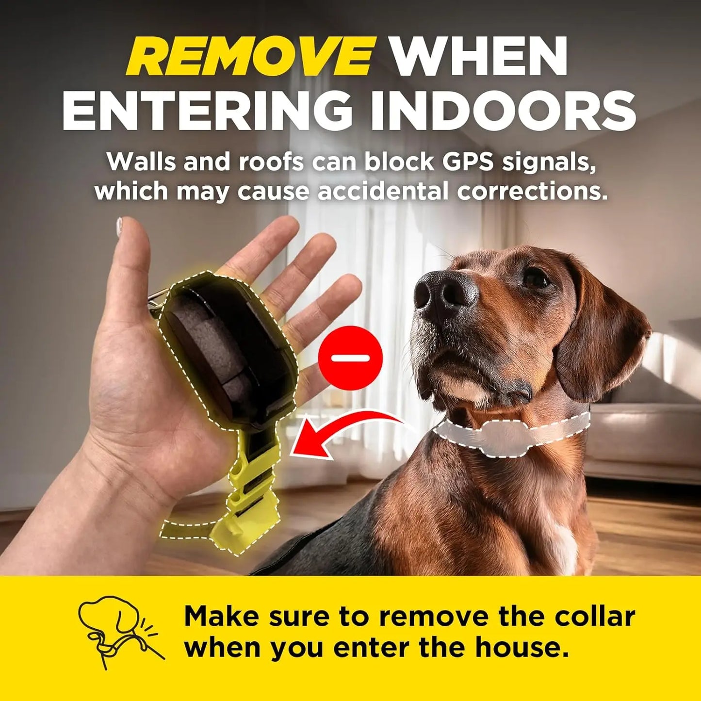 Multifunctional Wireless Dog Fence w/App, Smart Dog GPS Fence – No Subscription,