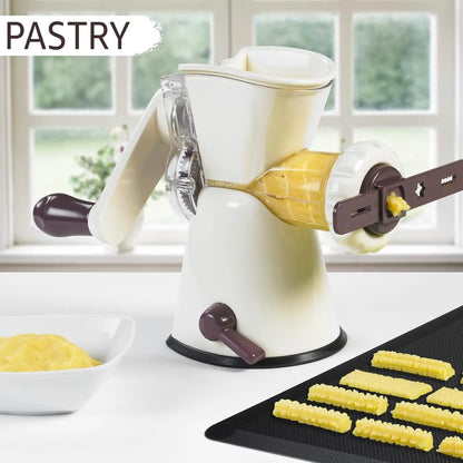 Cookie, Biscuit, Churros Maker and Meat Grinder, Hand Crank