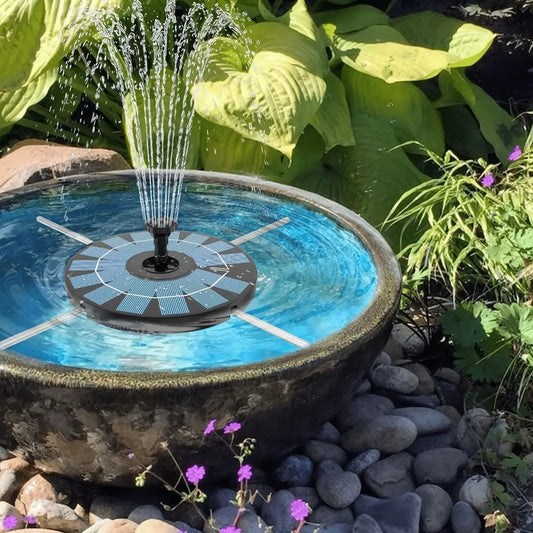 Solar Bird Bath Fountain with Stand