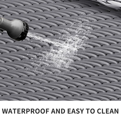 Outdoor Waterproof Reversible Plastic Straw Patio Rug