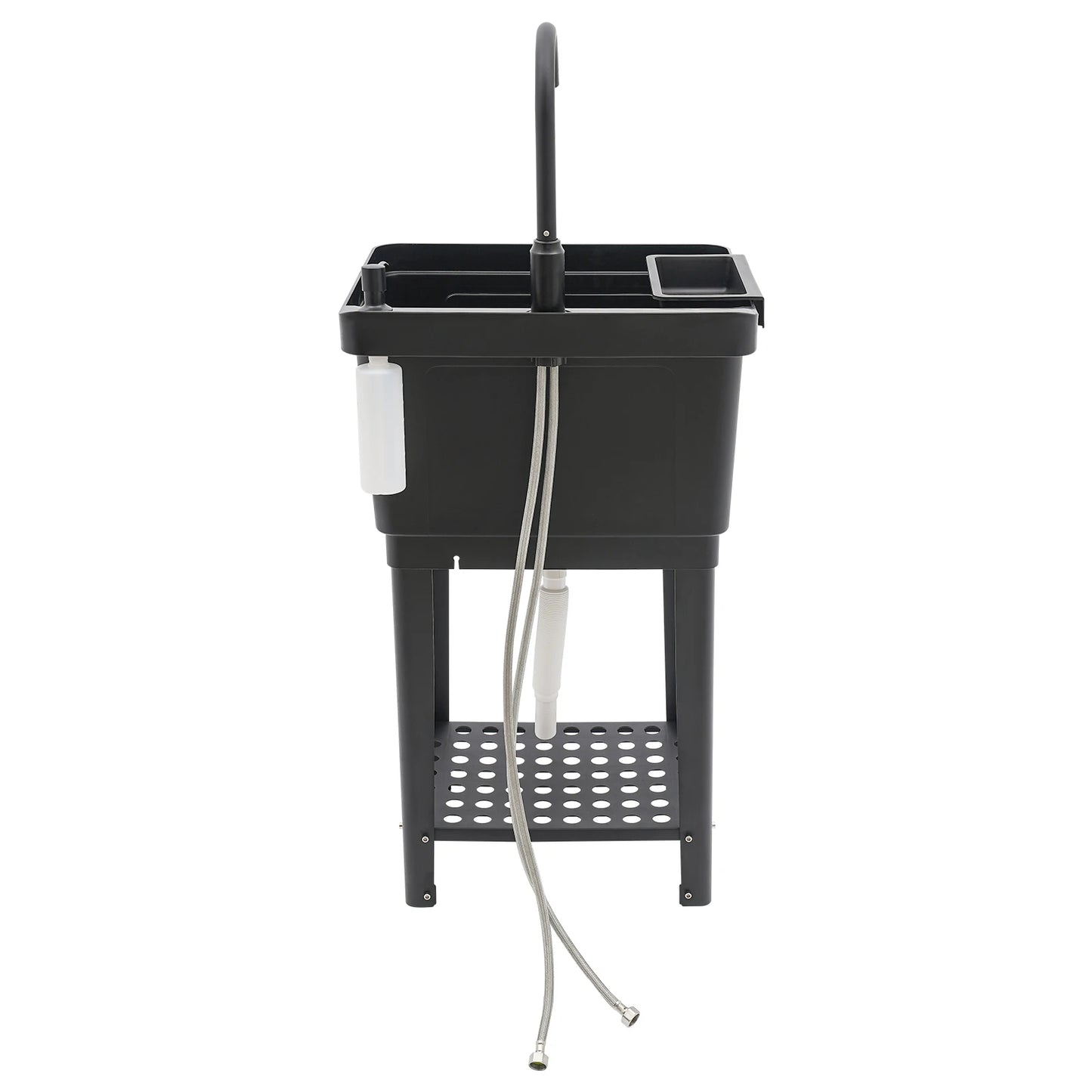 Freestanding Laundry, Utility Sink w/Soap Dispenser