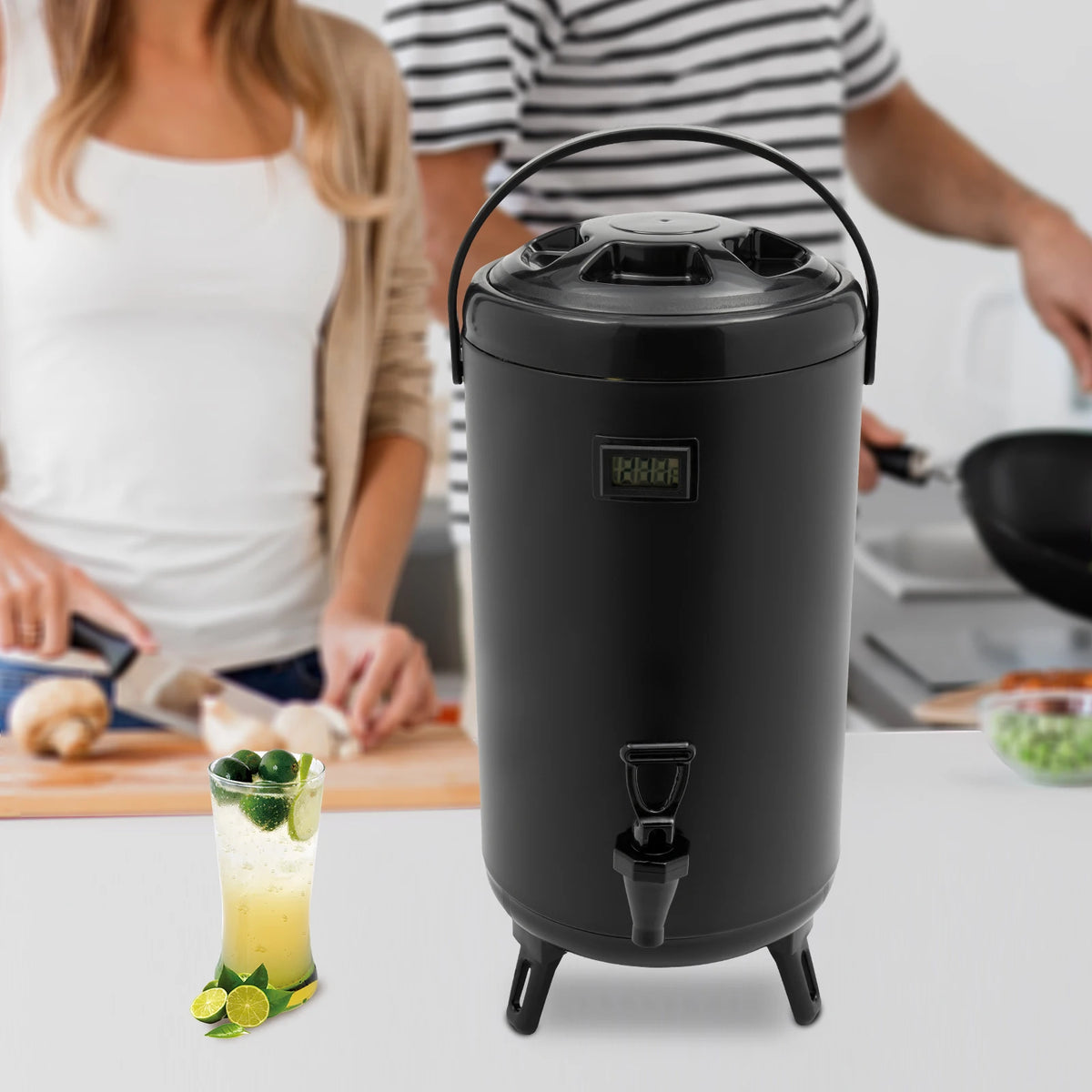 Insulated Beverage Dispenser Cold and Hot Drink Dispenser