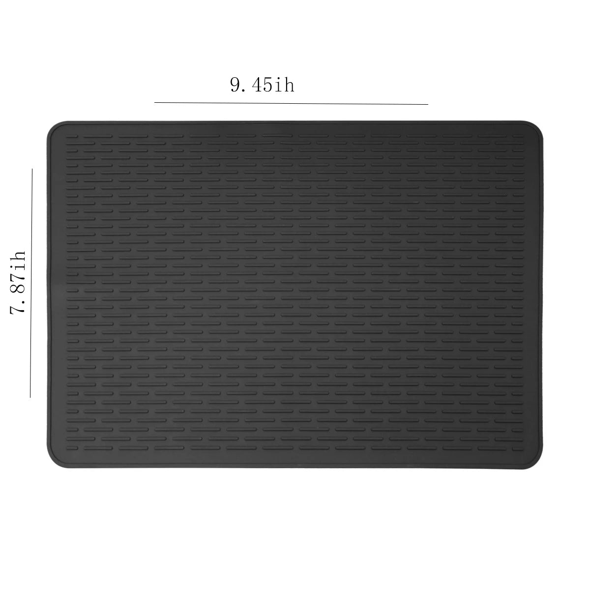 XL Multi-Use Mat Silicone Cooktop Protector, 71x51cm, Black