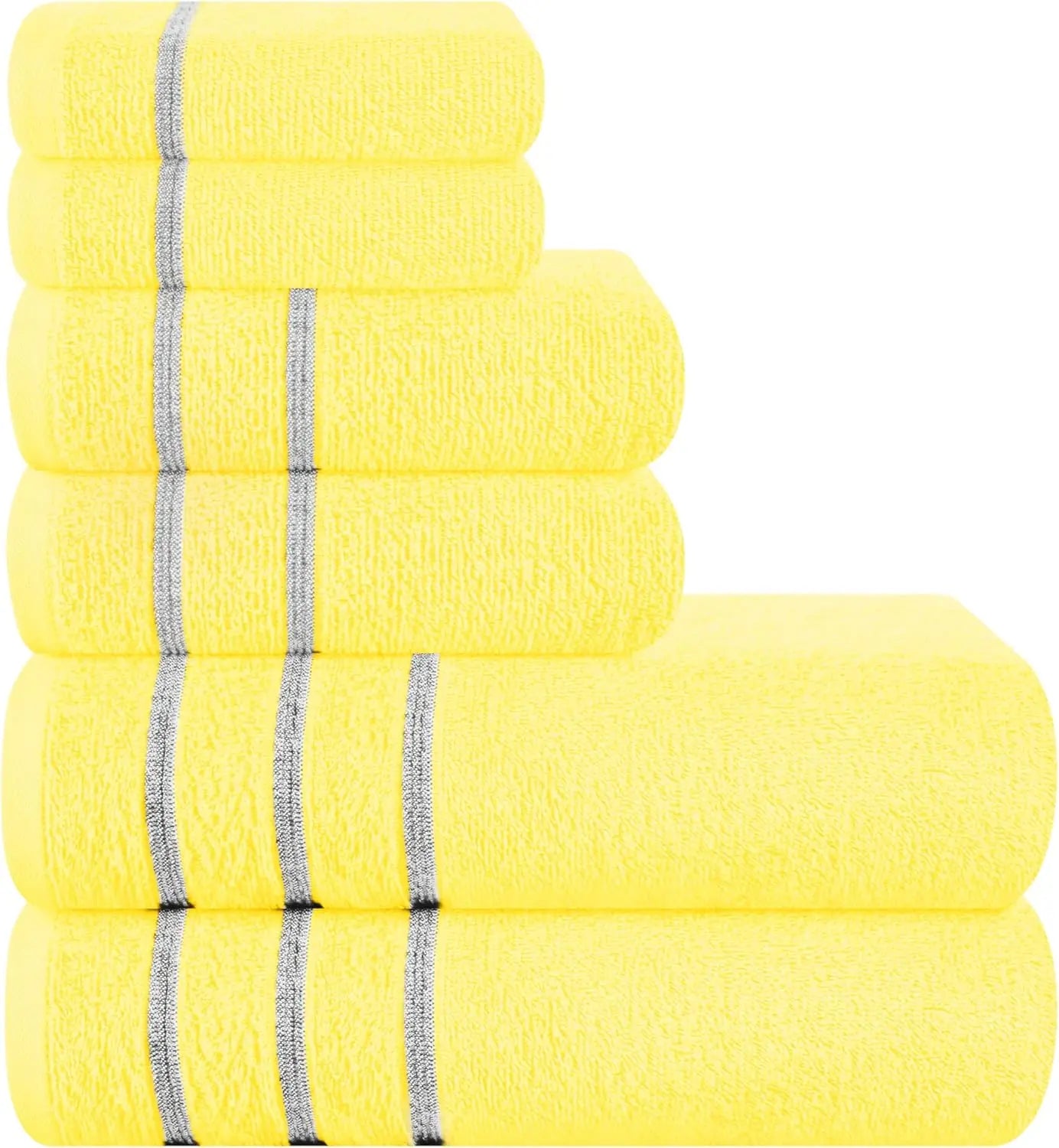 2pc Oversized Bath Towels 28x55" – Ultra Absorbent Quick-Dry