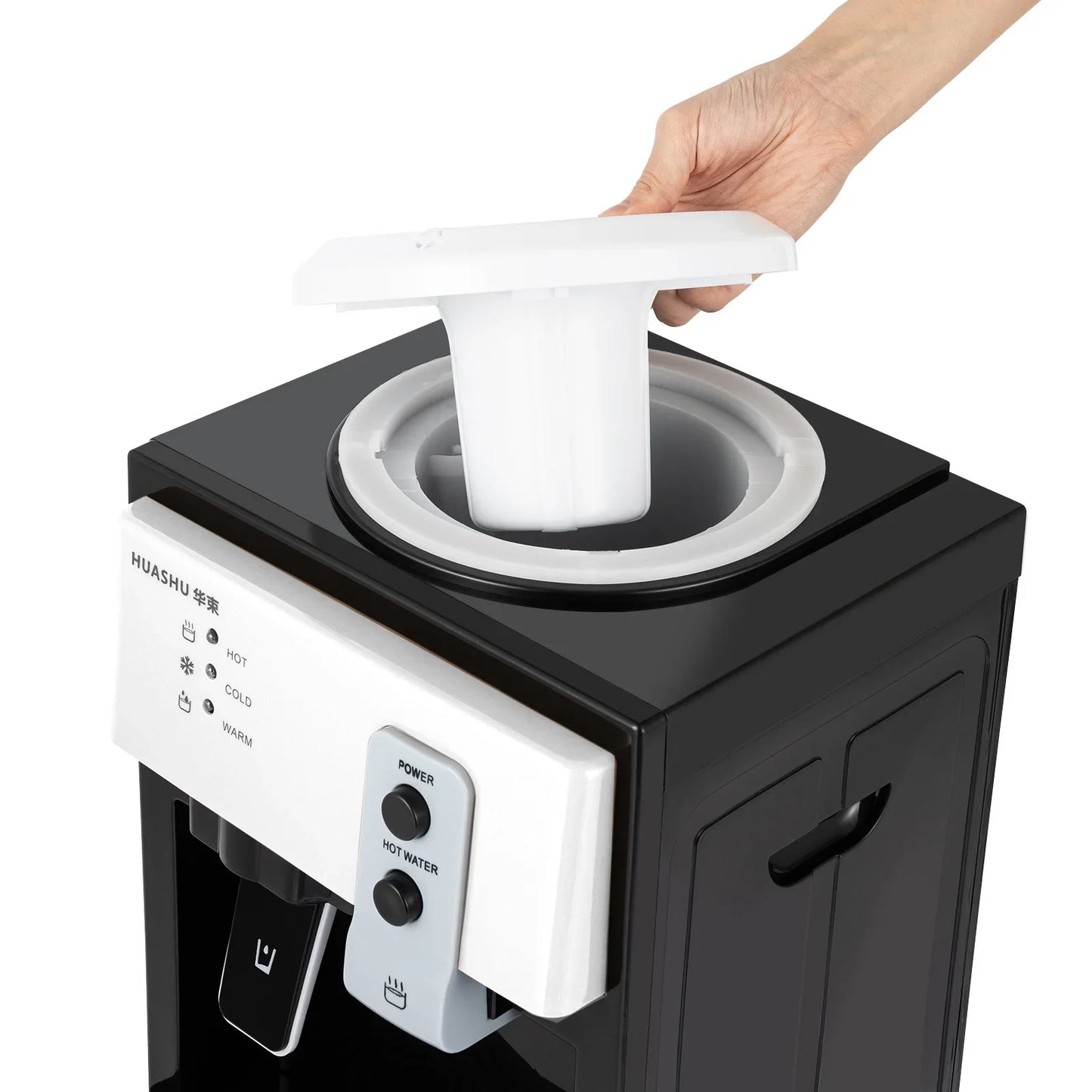 5 Gallon Water Dispenser, 3 Temperature Settings, Hot Cold & Room