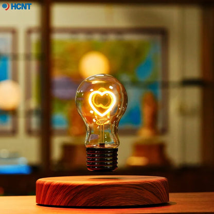 Levitating Magnetic Floating Light, Night Light Automatic Rotating Light