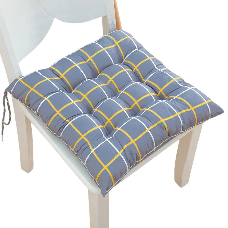 1pc Cotton Upholstered Soft Padded Cushion