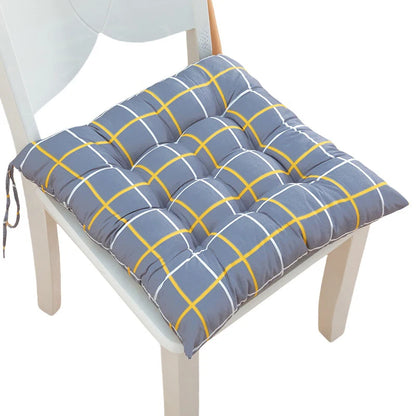 1pc Cotton Upholstered Soft Padded Cushion